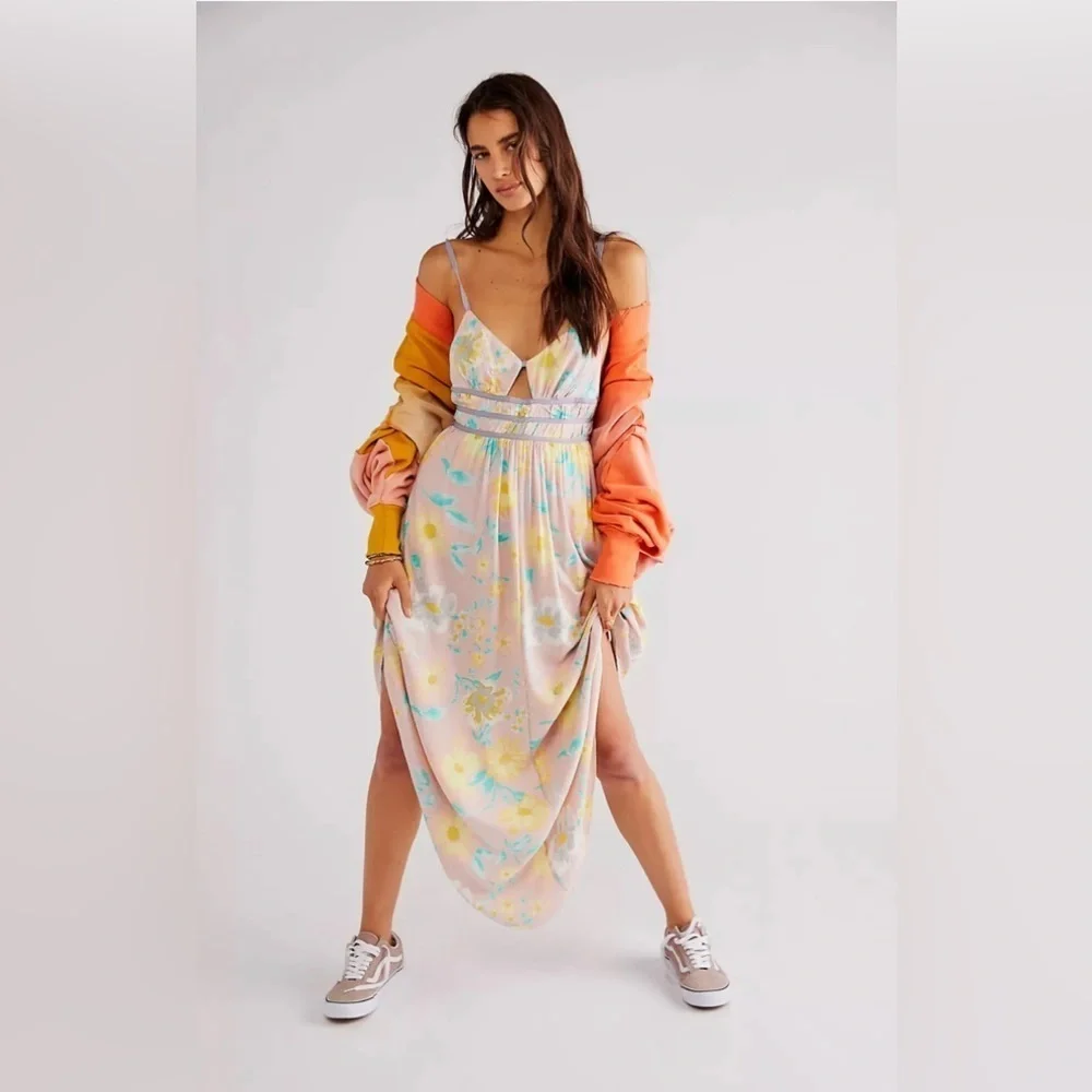 Free People Wisteria Maxi Dress